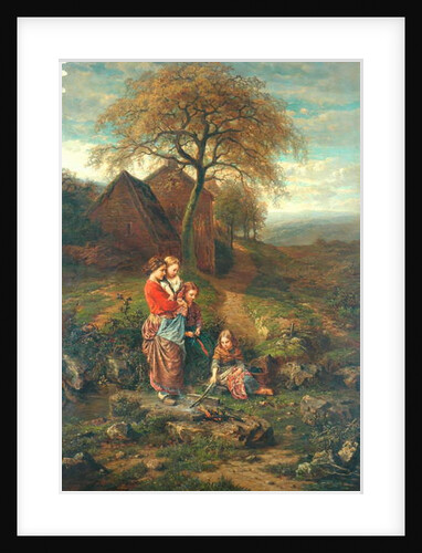 Autumn In The Ardennes, 1857 by Henry Campotosto