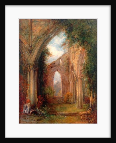 Part of the Ruins of Tintern Abbey by Thomas Creswick