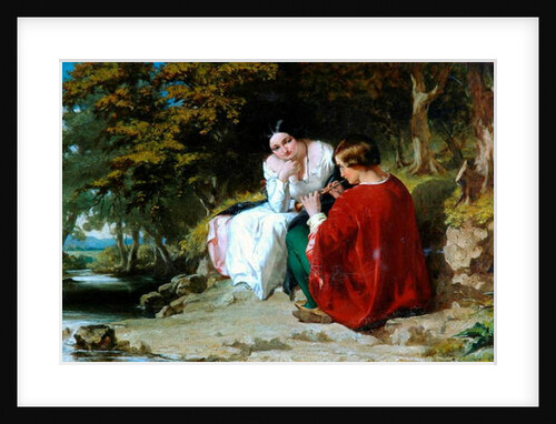 Melody by Alfred W. Elmore