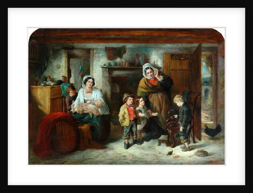The Mitherless Bairn, 1851-93 by Thomas Faed