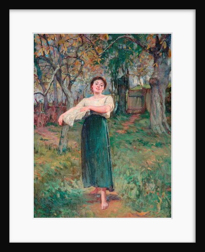 The Laundry Maid, 1883 by Howard Helmick