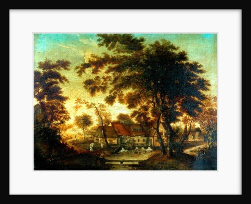 The Water Mill by Meindert Hobbema