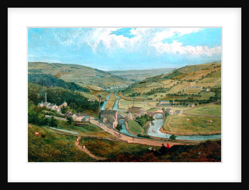 Brearley From Lower Ewood, 1869 by John Holland