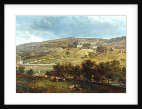 Ewood Hall From Greenfields, 1869 by John Holland