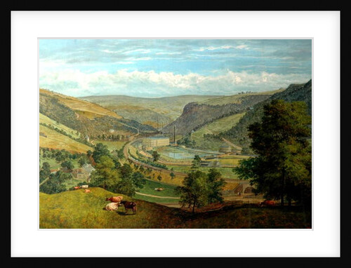 Todmorden Valley From Charlestown, 1860 by John Holland