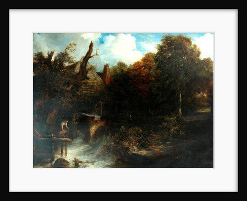 Old Water Mill, North Devon by Frederick Richard Lee