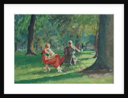 Kensington Gardens by Therese Lessore