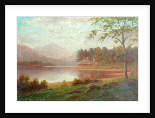 Browmill Point, Derwentwater, Cumberland by William Mellor
