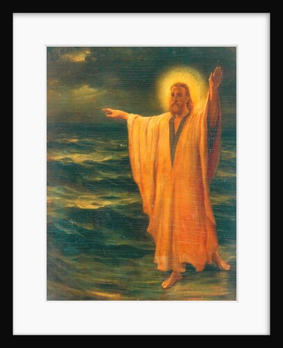 Christ Walking On The Water by Phillip Richard Morris