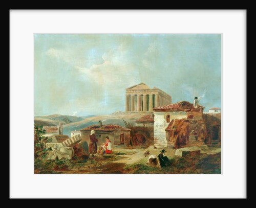 Athens With The Acropolis, 1839 by William James Muller