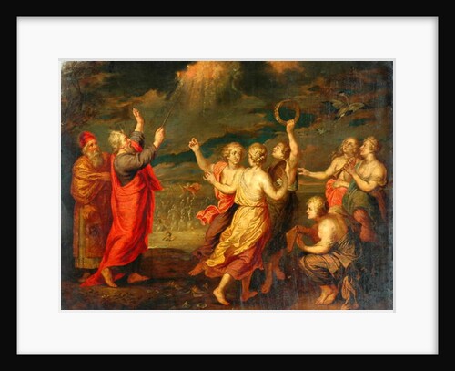 The Israelites Rejoicing After Crossing The Red Sea by Nicolas Poussin
