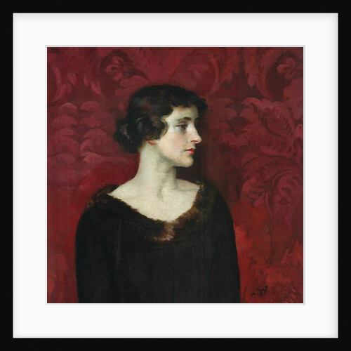 Woman In Brown by William Bruce Ellis Ranken