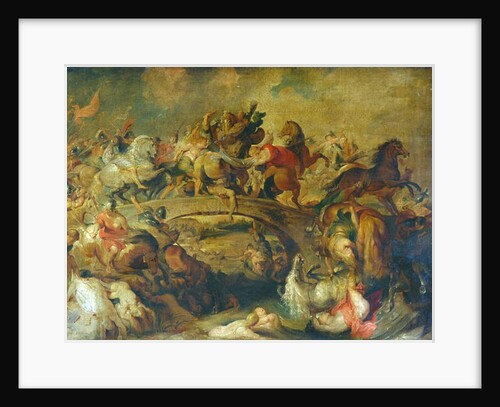 Battle of The Amazons by Peter Paul Rubens
