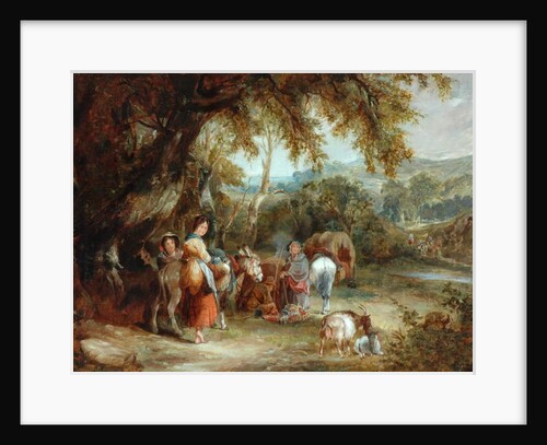 A Gypsies' Encampment, 1788 by William Shayer