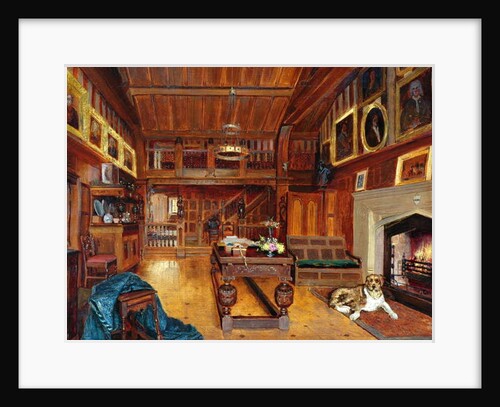 Shibden Hall, Housebody, 1877 by Henry Sykes