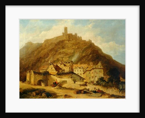 St Goar on the Rhine by Charles Tomkins