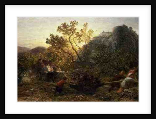 Harvest in the Vineyard, 1859 by Samuel Palmer