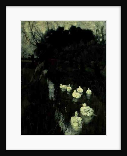 A Lincolnshire Stream, 1882 by Joseph Crawhall