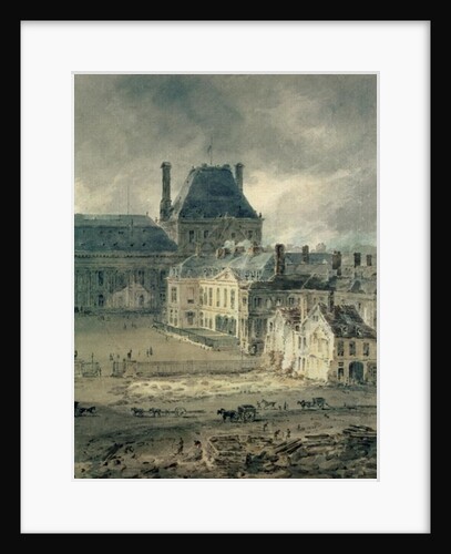 The Palace of the Louvre, 1801-2 by Thomas Girtin