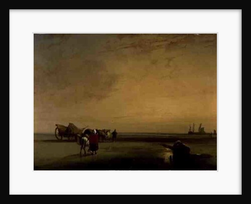 Normandy Sands by Richard Parkes Bonington