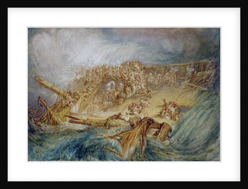 The Loss of an East Indiaman, c.1818 by Joseph Mallord William Turner