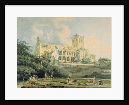 Jedburgh Abbey from the River, c.1798-99 by Thomas Girtin