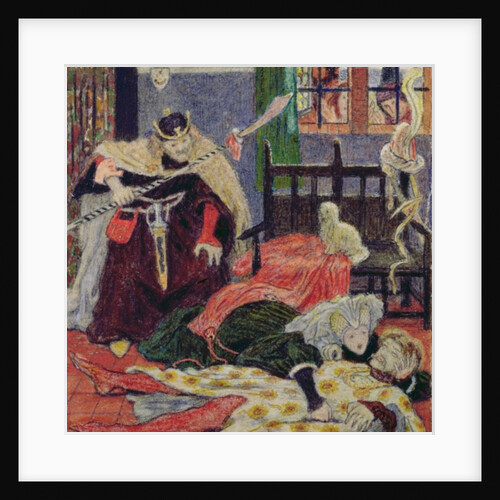 Death of Sir Tristram, 1863 by Ford Madox Brown