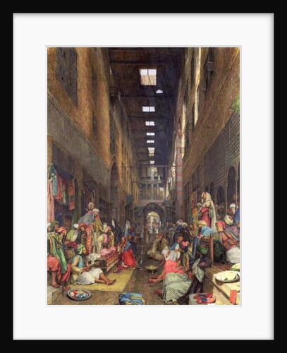 The Bazaar, Cairo, 1872 by John Frederick Lewis