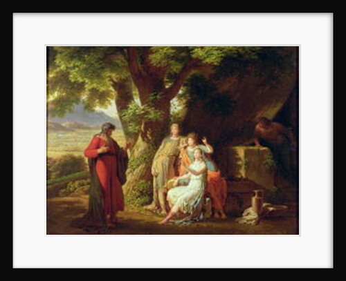Moses and the Daughters of Jethro by Charles Lock Eastlake