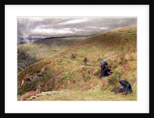 On the South Downs, 1879 by Albert Goodwin