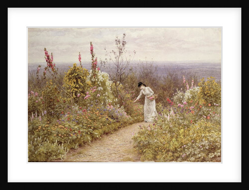 A Garden In October, Aldworth, 1891 by Helen Allingham