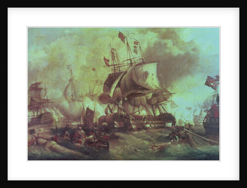 The Battle of Trafalgar, 1805, c.1848 by William Stuart