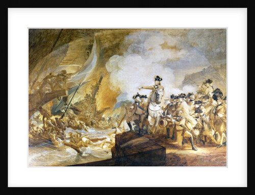 The Siege and Relief of Gibraltar, 14th September 1782, c.1783 by John Singleton Copley