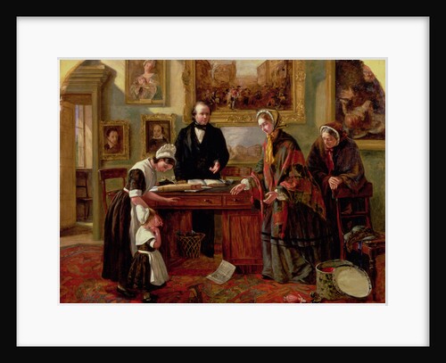 The Foundling restored to its Mother, 1858 by Emma Brownlow