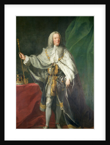Portrait of King George II, 1758 by John Shackleton