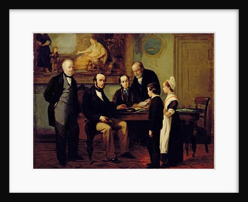 Taking Leave, 1868 by Emma Brownlow