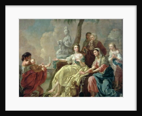 The Finding of the Infant Moses in the Bullrushes, 1746 by Francis Hayman