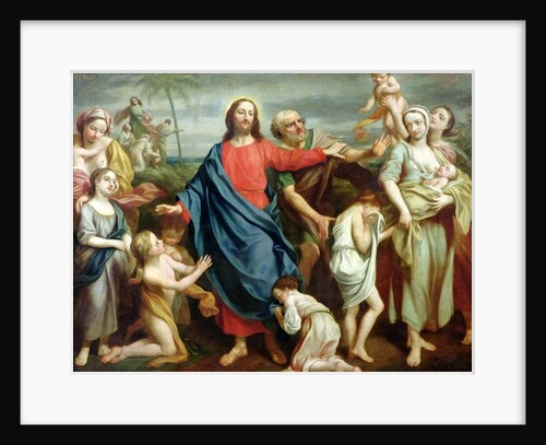Suffer the little children to come unto me, and forbid them not, 1746 by Rev. James Wills