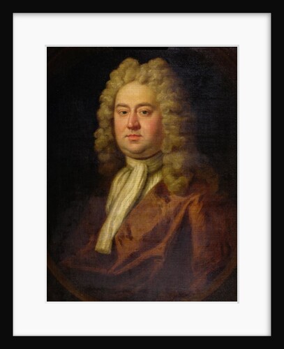 Portrait of a Gentleman, said to be George Frederick Handel, c.1730 by English School