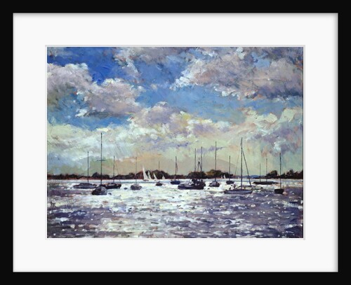 Evening Light, Gulf of Morbihan, 2002 by Christopher Glanville