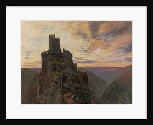 Ehrenburg on the Mosel by Alfred William Hunt