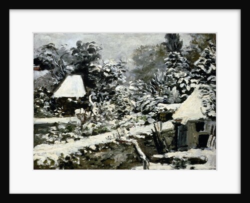 Landscape, Snow Effect, c.1868 by Pierre Auguste Renoir