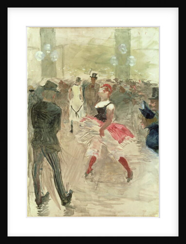 At the Elysee, Montmartre, 1888 by Henri de Toulouse-Lautrec