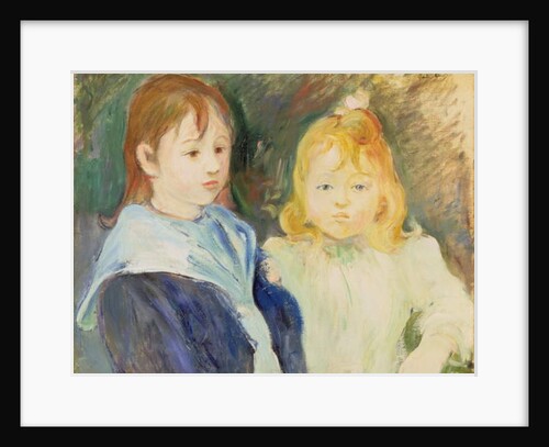 Portrait of Two Children, 1893 by Berthe Morisot