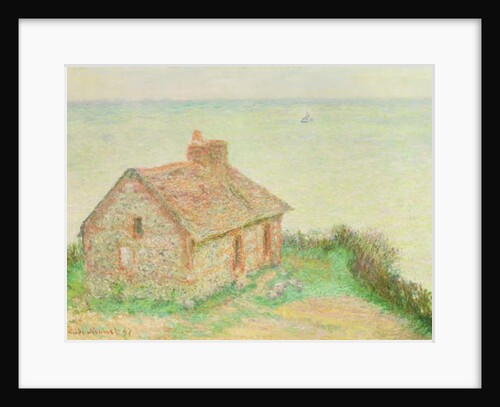 The House at Douanier, Pink Effect, 1897 by Claude Monet