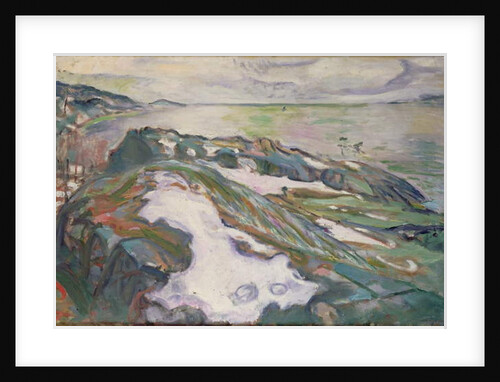 Winter Landscape, 1915 by Edvard Munch