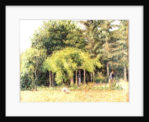 The Arbour at Eragny, 1893 by Camille Pissarro