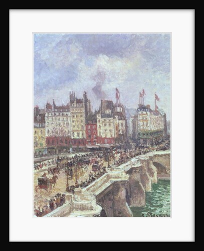 The Pont Neuf, 1901 by Camille Pissarro