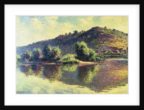 The Seine at Port-Villez, 1883 by Claude Monet