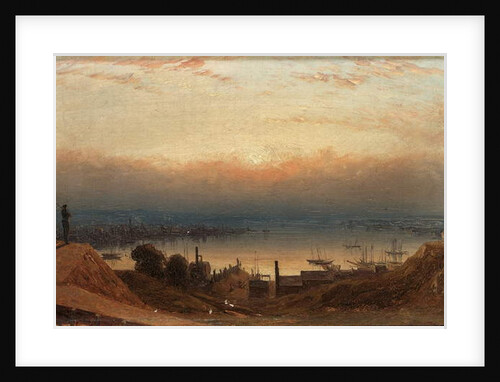 The Basin of the Patapsco from Federal Hill, Baltimore by Sanford Robinson Gifford